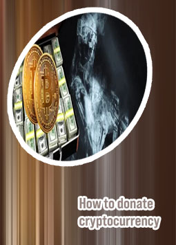 Donate bitcoins